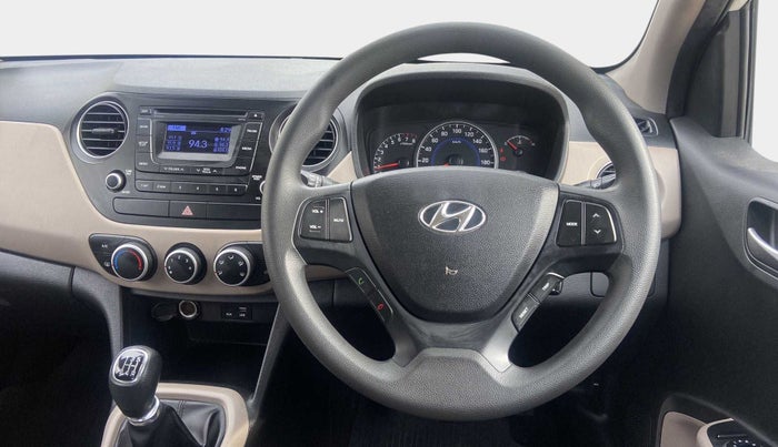 2016 Hyundai Grand i10 SPORTZ 1.2 KAPPA VTVT, Petrol, Manual, 25,960 km, Steering Wheel Close Up