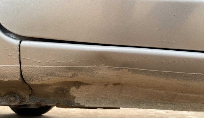 2015 Datsun Go T, Petrol, Manual, 27,733 km, Left running board - Slightly dented