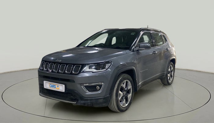 2018 Jeep Compass LIMITED PLUS PETROL AT, Petrol, Automatic, 73,861 km, Left Front Diagonal