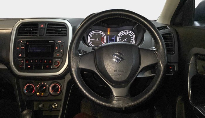 2022 Maruti Vitara Brezza LXI, Petrol, Manual, 12,820 km, Steering Wheel Close Up