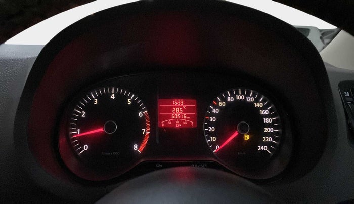 2011 Volkswagen Vento TRENDLINE 1.6, Petrol, Manual, 60,501 km, Odometer Image