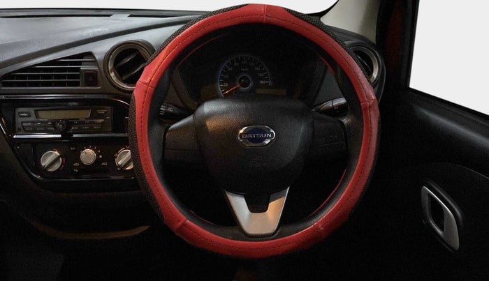 2019 Datsun Redi Go S 1.0 AMT, Petrol, Automatic, 26,326 km, Steering Wheel Close Up