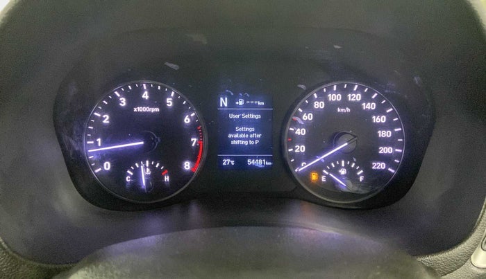 2017 Hyundai Verna 1.6 VTVT SX (O) AT, Petrol, Automatic, 54,662 km, Odometer Image