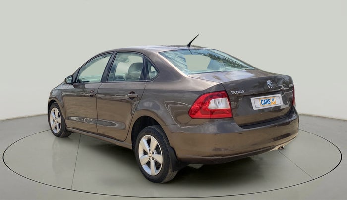 2015 Skoda Rapid 1.5 TDI CR STYLE PLUS AT, Diesel, Automatic, 85,805 km, Left Back Diagonal