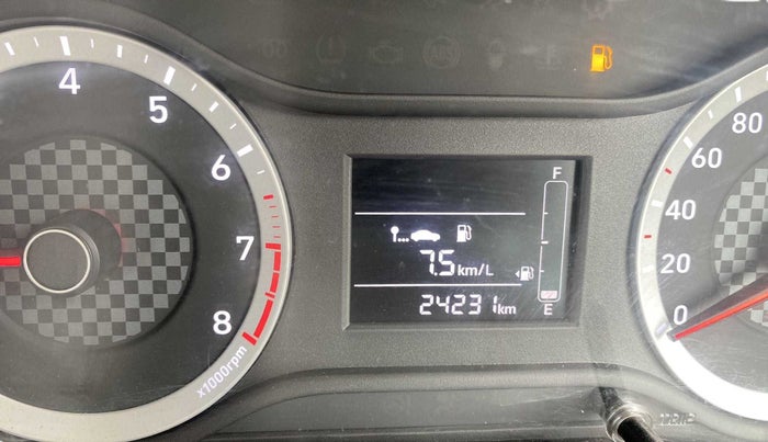 2020 Hyundai AURA S 1.2, Petrol, Manual, 24,272 km, Odometer Image
