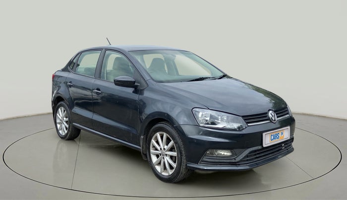2018 Volkswagen Ameo HIGHLINE PLUS 1.5L 16 ALLOY, Diesel, Manual, 1,22,161 km, Right Front Diagonal