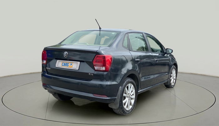 2018 Volkswagen Ameo HIGHLINE PLUS 1.5L 16 ALLOY, Diesel, Manual, 1,22,161 km, Right Back Diagonal