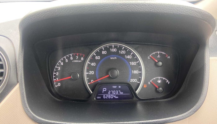 2017 Hyundai Grand i10 SPORTZ (O) AT 1.2 KAPPA VTVT, Petrol, Automatic, 62,803 km, Odometer Image