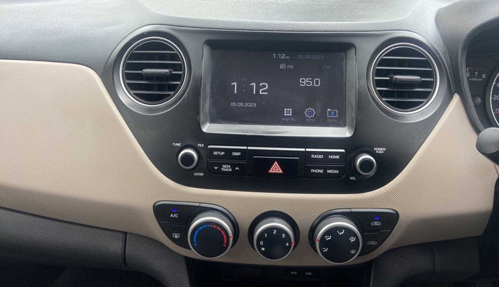 2017 Hyundai Grand i10 SPORTZ (O) AT 1.2 KAPPA VTVT, Petrol, Automatic, 62,803 km, Air Conditioner