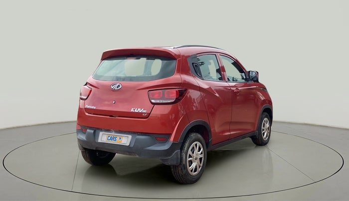 2017 Mahindra Kuv100 K4 PLUS 5 STR, Petrol, Manual, 5,352 km, Right Back Diagonal