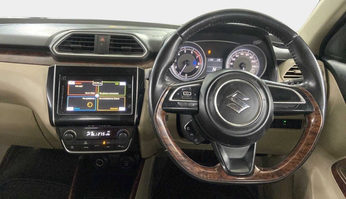 2017 Maruti Dzire ZXI PLUS AMT, Petrol, Automatic, 74,538 km, Steering Wheel Close Up
