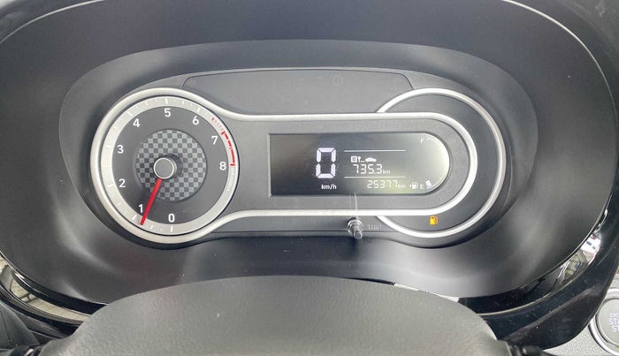 2020 Hyundai AURA SX 1.2, Petrol, Manual, 25,360 km, Odometer Image