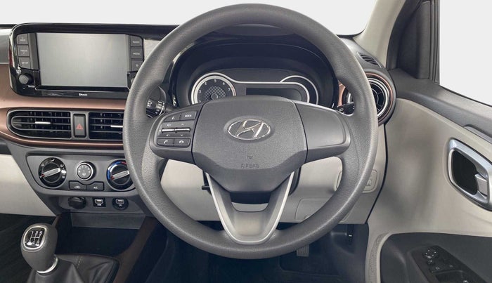 2020 Hyundai AURA SX 1.2, Petrol, Manual, 25,360 km, Steering Wheel Close Up