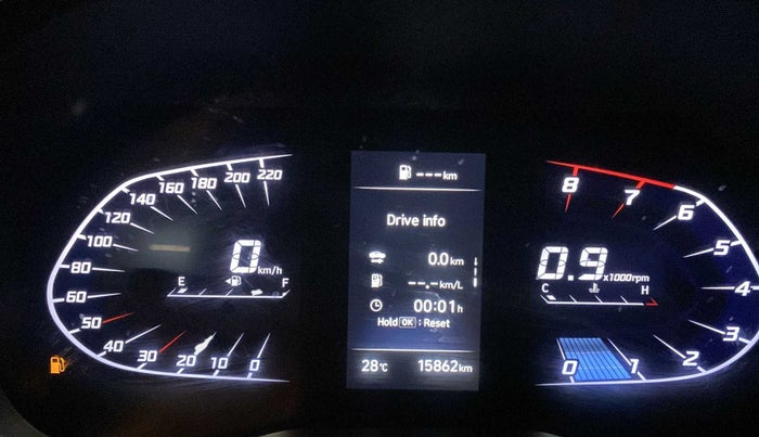2021 Hyundai Verna SX 1.5 VTVT, Petrol, Manual, 15,981 km, Odometer Image