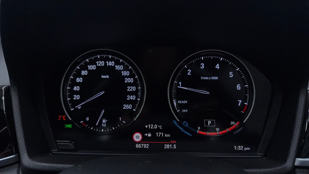 2021 BMW X1 sDrive 20i M Sport, Automatic, 66792 km, Odometer View