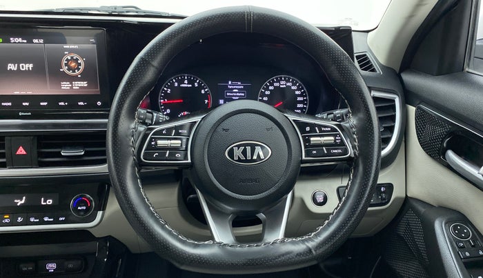 2020 KIA SELTOS HTX AT PETROL, Petrol, Automatic, 31,410 km, Steering Wheel Close Up