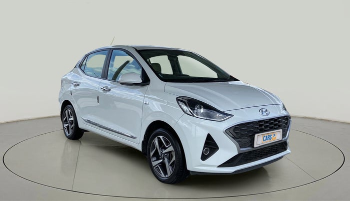2021 Hyundai AURA SX PLUS 1.2 AMT, Petrol, Automatic, 46,196 km, Right Front Diagonal