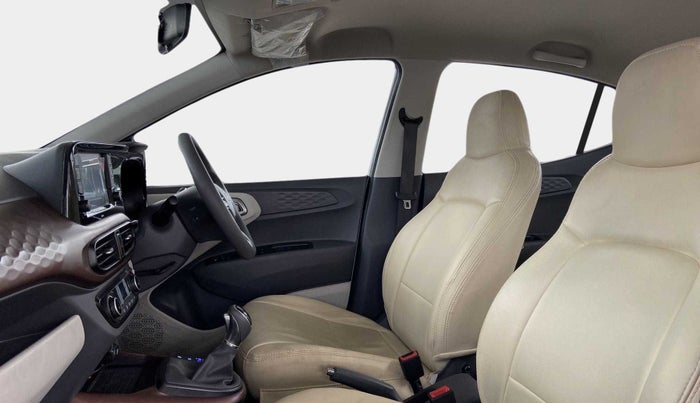 2021 Hyundai AURA SX PLUS 1.2 AMT, Petrol, Automatic, 46,196 km, Right Side Front Door Cabin