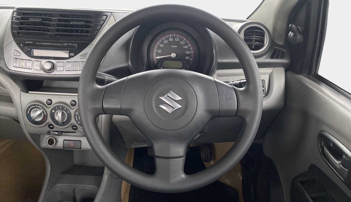 2010 Maruti A Star VXI, Petrol, Manual, 1,18,750 km, Steering Wheel Close Up