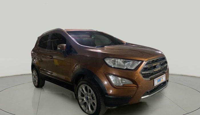 2018 Ford Ecosport TITANIUM + 1.5L PETROL AT, Petrol, Automatic, 19,854 km, Right Front Diagonal