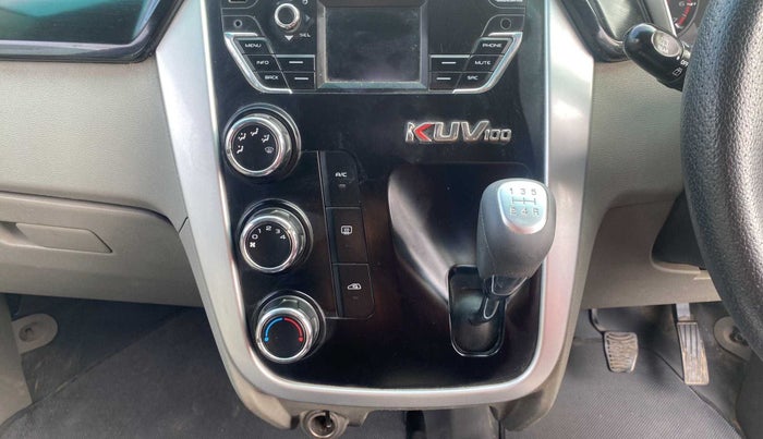 2016 Mahindra Kuv100 K6 D 6 STR, Diesel, Manual, 79,396 km, AC Unit - Car heater not working