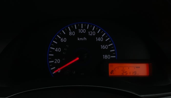 2018 Datsun Go Plus T, Petrol, Manual, 25,119 km, Odometer Image