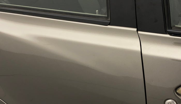 2018 Datsun Go Plus T, Petrol, Manual, 25,119 km, Right rear door - Slightly dented