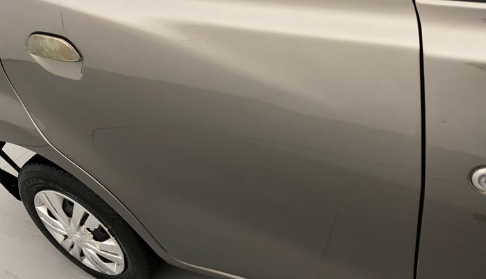 2018 Datsun Go Plus T, Petrol, Manual, 25,119 km, Right rear door - Minor scratches