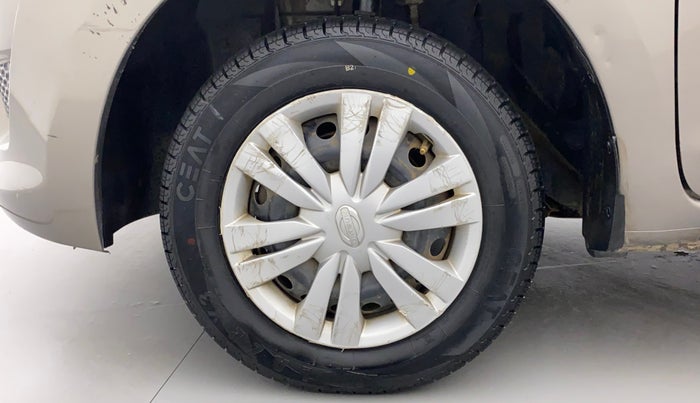 2018 Datsun Go Plus T, Petrol, Manual, 25,119 km, Left Front Wheel