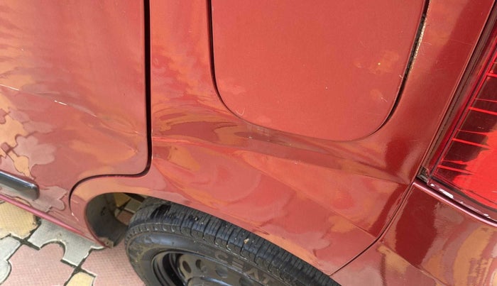 2015 Maruti Wagon R 1.0 VXI, Petrol, Manual, 51,918 km, Left quarter panel - Slightly dented