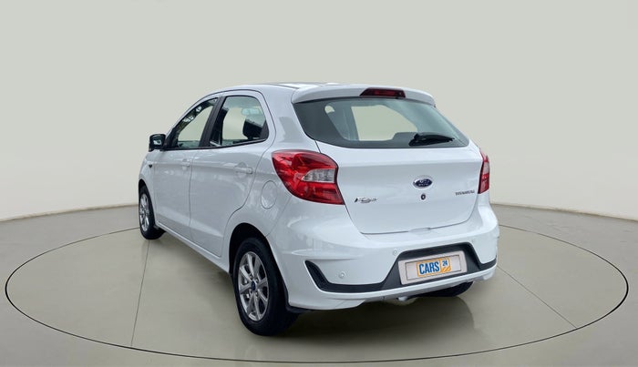2019 Ford New Figo TITANIUM 1.2 PETROL MT, Petrol, Manual, 7,413 km, Left Back Diagonal
