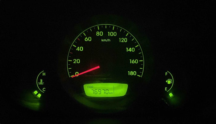 2015 Hyundai Eon ERA +, Petrol, Manual, 76,908 km, Odometer Image