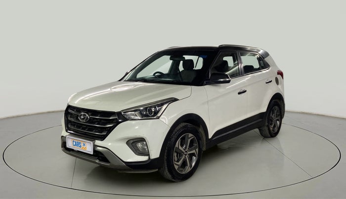 2018 Hyundai Creta SX AT 1.6 PETROL, Petrol, Automatic, 94,897 km, Left Front Diagonal