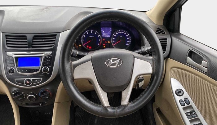 2014 Hyundai Verna FLUIDIC 1.4 VTVT, Petrol, Manual, 37,931 km, Steering Wheel Close Up