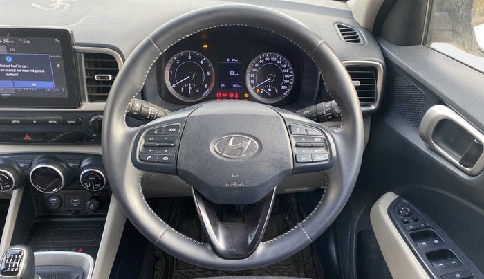 2020 Hyundai VENUE SX 1.4 CRDi DUAL TONE, Diesel, Manual, 11,884 km, Steering Wheel Close Up