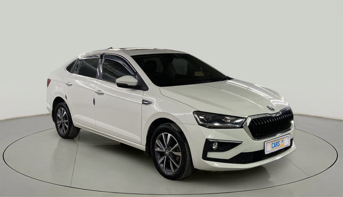 2022 Skoda SLAVIA STYLE 1.0L TSI AT, Petrol, Automatic, 23,135 km, Right Front Diagonal