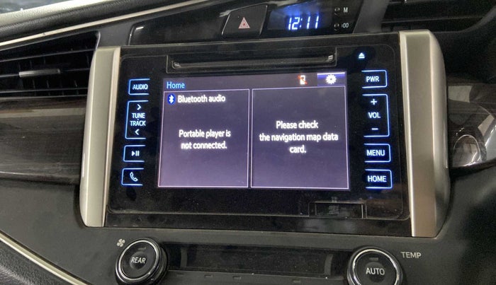 2018 Toyota Innova Crysta 2.8 ZX AT 7 STR, Diesel, Automatic, 97,564 km, Infotainment system - GPS Card not working/missing
