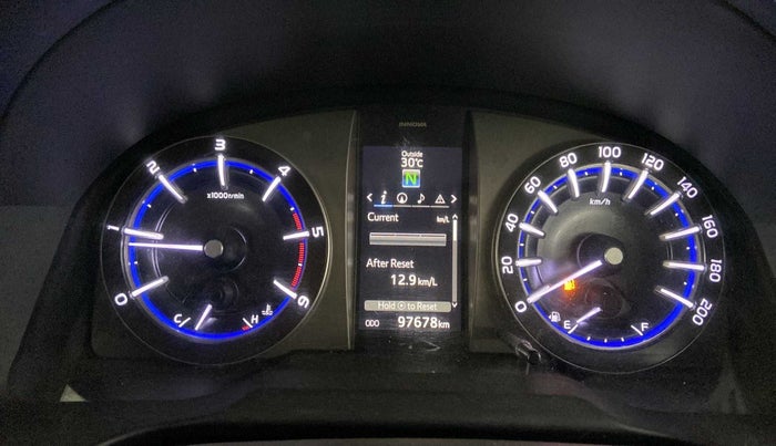 2018 Toyota Innova Crysta 2.8 ZX AT 7 STR, Diesel, Automatic, 97,564 km, Odometer Image