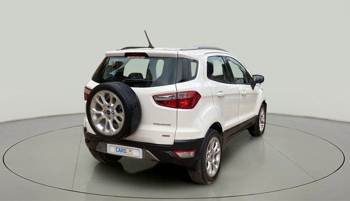 2018 Ford Ecosport TITANIUM + 1.5L DIESEL, Diesel, Manual, 1,20,186 km, Right Back Diagonal