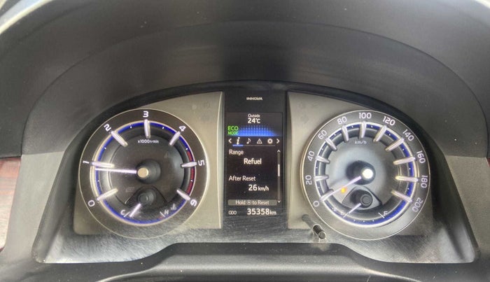 2017 Toyota Innova Crysta 2.4 VX 7 STR, Diesel, Manual, 35,154 km, Odometer Image