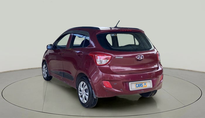 2015 Hyundai Grand i10 SPORTZ 1.2 KAPPA VTVT, Petrol, Manual, 40,227 km, Left Back Diagonal