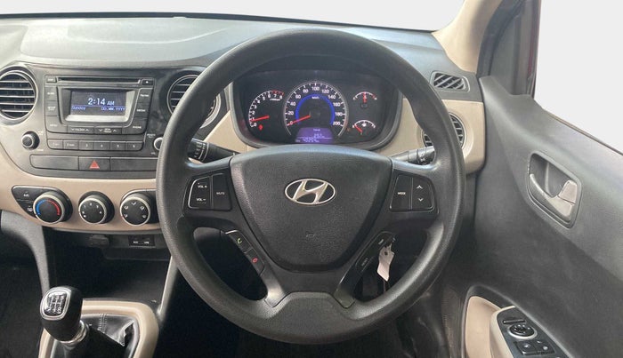 2015 Hyundai Grand i10 SPORTZ 1.2 KAPPA VTVT, Petrol, Manual, 40,227 km, Steering Wheel Close Up
