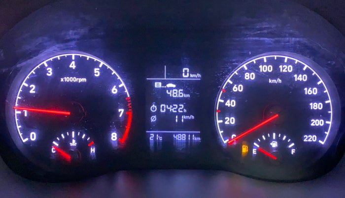2018 Hyundai Verna 1.6 VTVT SX, Petrol, Manual, 48,811 km, Odometer Image