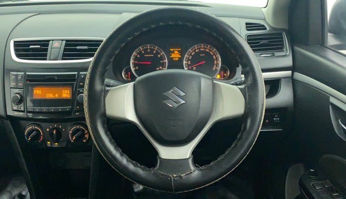 2017 Maruti Swift VXI, Petrol, Manual, 1,00,526 km, Steering Wheel Close Up