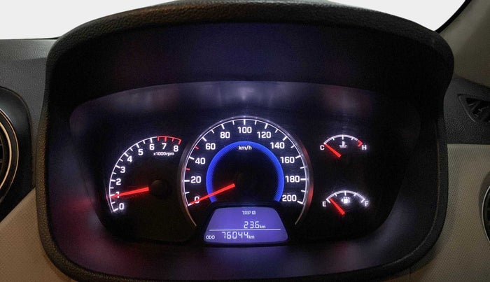2015 Hyundai Grand i10 MAGNA 1.2 KAPPA VTVT, Petrol, Manual, 76,046 km, Odometer Image
