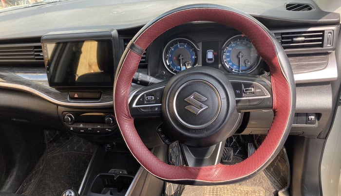 2019 Maruti XL6 ALPHA MT, Petrol, Manual, 21,738 km, Steering wheel - Sound system control not functional