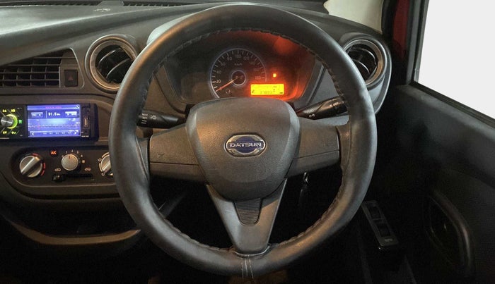 2018 Datsun Redi Go A, Petrol, Manual, 38,007 km, Steering Wheel Close Up