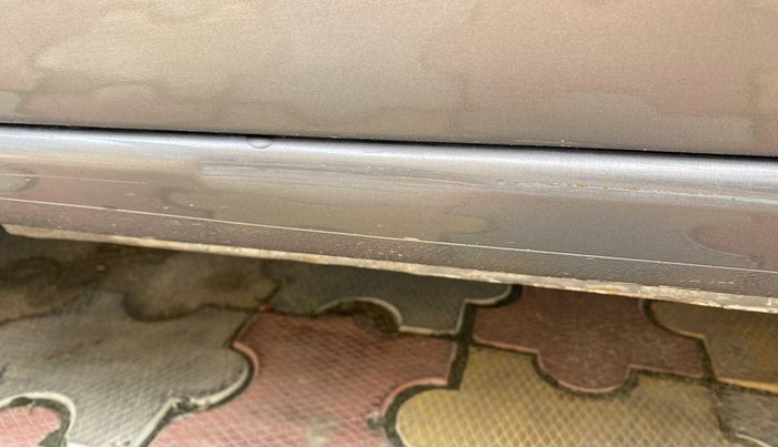 2018 Datsun Go T, Petrol, Manual, 15,620 km, Left running board - Minor scratches