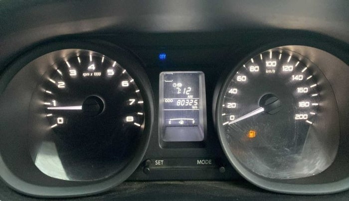 2017 Tata Tiago XM PETROL, Petrol, Manual, 80,310 km, Odometer Image