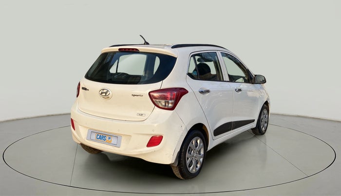 2014 Hyundai Grand i10 SPORTZ 1.2 KAPPA VTVT, Petrol, Manual, 75,368 km, Right Back Diagonal